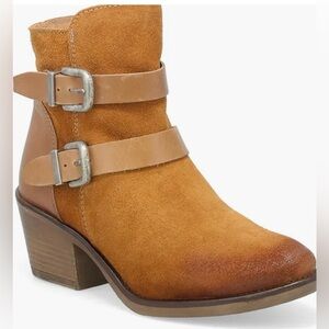 Miz Mooz Dayla Moto Bootie (Women) Size 38/7.5-8- Made in Spain